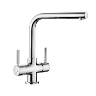 Aquadisc 5 Chrome Dual Lever Tap - Tad5Cm