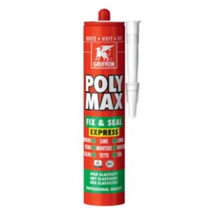 Griffon Poly Max® Fix & Seal Express White 425g