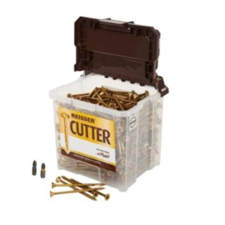 Reisser Cutter Yellow Woodscrew 6mm All Sizes