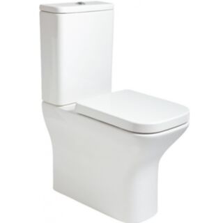Sophia Comfort Height Fully Shrouded Toilet Soft Close Seat