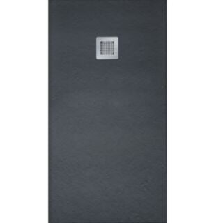 Slate Rectangular Shower Tray 2000mmx900mm Black 