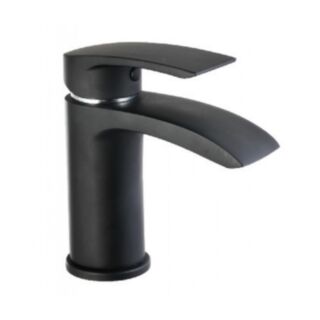 Corby Cloakroom Basin Mixer Matt Black