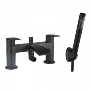 Corby Bath Shower Mixer Matt Black