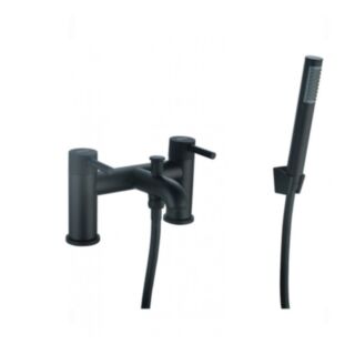 Harrow Bath Shower Mixer Black