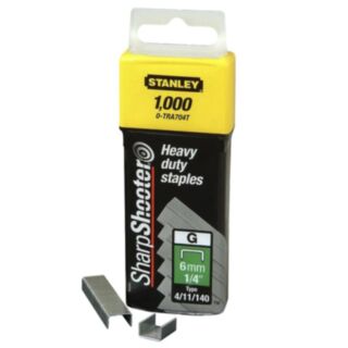 Stanley Heavy Duty Staple Type G 6mm 