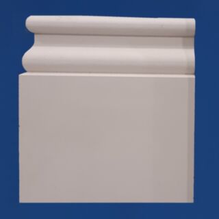 Primed MDF Georgian Skirting 168mm x 22mm - 4.2m