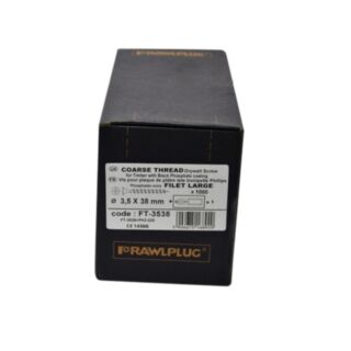 Rawlplug Drywall Screws Coarse Thread 3.5mm x 38mm