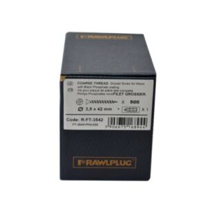 Rawlplug Drywall Screws Coarse Thread 3.5mm x 42mm