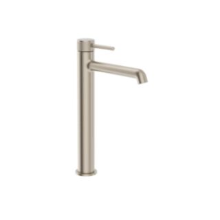 Alita Freestanding Basin Mixer Tap Brushed Nickel