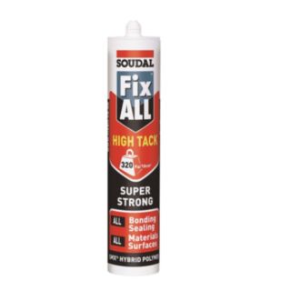 Soudal Fix-All High Tack Sealant 290ml Black