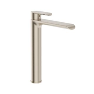 Scope Freestanding Basin Mixer Brushed Nickel