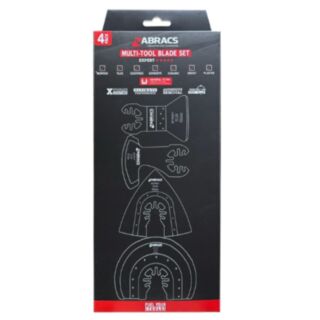 Abracs Multi-Tool Blade Set Tiling 4 Piece