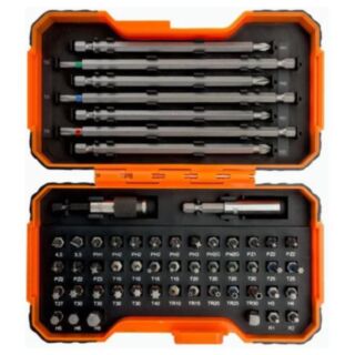 Bahco 54 Piece Colour Coded Bit Set