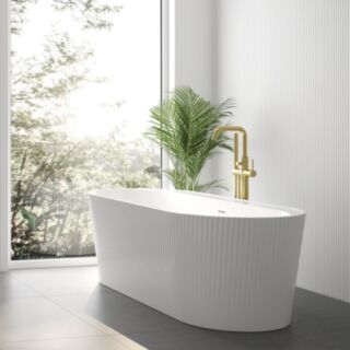 Reed Fluted Freestanding Bath 1700mm x 750mm 