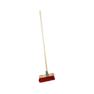 Tala Yard Brush with Bracket & Handle 350mm (14)