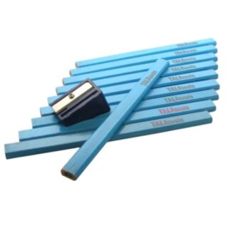 Tala Carpenter's Pencils with Sharpener Kit 10 Piece