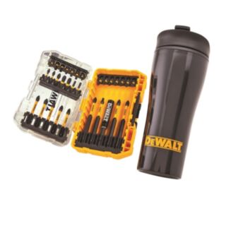 Dewalt 32 Piece Flextorq Bit Set & Travel Mug
