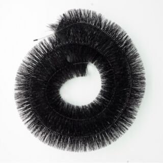 Twisted Gutter Brush Leaf Guard 100mm x 4m Black