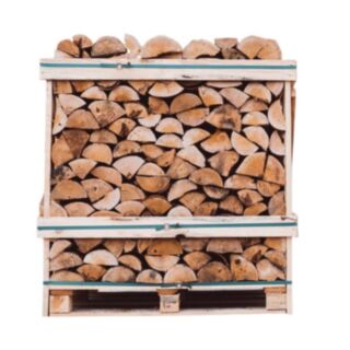 Firewood Birch Crate Kiln Dried 1 Cubic Metre