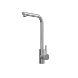 Top Fix Kitchen Sink L Neck Mixer Tap Chrome