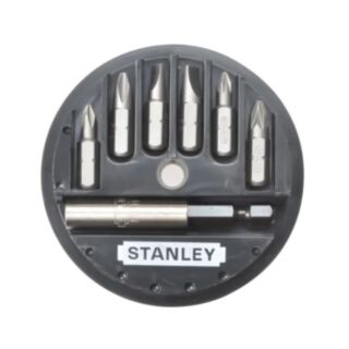 Stanley Slotted/Phillips/Pozidriv Insert Bit Set, 7 Piece