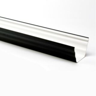 Ogee uPVC Gutter Black 4m