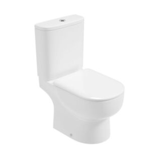 Via Open Back Closed Coupled Toilet Sequence Seat