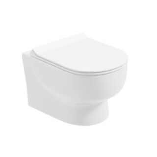 Via Wall Hung Toilet with Delta Slim Seat