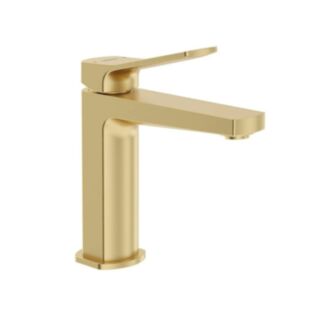 Luta Basin Mixer Tap Brushed Gold