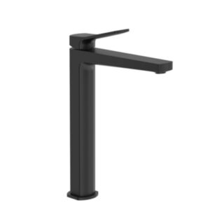 Luta Freestanding Basin Mixer Tap Matt Black