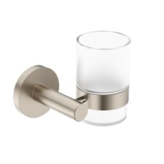 Hakk Toothbrush Holder Brushed Nickel