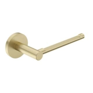 Hakk Toilet Roll Holder Brushed Gold