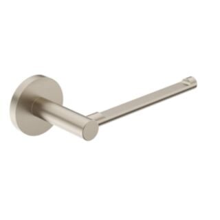 Hakk Toilet Roll Holder Brushed Nickel