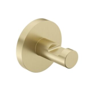 Hakk Robe Hook Brushed Gold