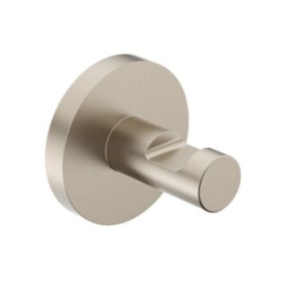 Hakk Robe Hook Brushed Nickel