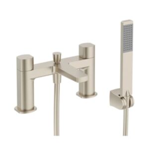 Luta Bath Shower Mixer Tap Brushed Nickel