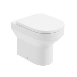 Base Rimless Kit Back to Wall Toilet & Seat