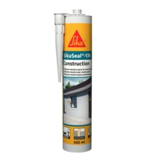 Sikaseal 174 Construction Silicone Sealant 300ml - Transparent