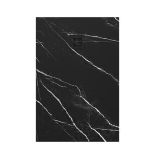 Unity Marble Effect Shower Tray Black 1200mm x 900mm