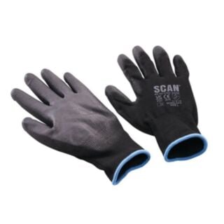 Scan Pu Gloves 5 Pairs