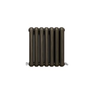 Vaporo Circa Horizontal Radiator 600mm x 510mm Brushed Bronze