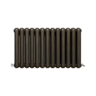 Vaporo Circa Horizontal Radiator 600mm x 930mm Brushed Bronze