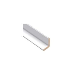 Primed White Angle Moulding 20mm x 20mm x 2.4m