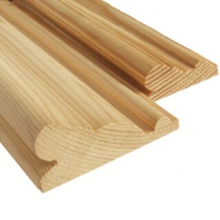 Red Deal (Pine) Picture Rail 68mm x 30mm x 2.4m