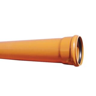 Wavin 6 (160mm) Sewer Pipe Socketed 6M Length