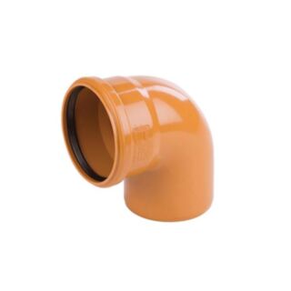 Wavin Sewer Bend 4 (110mm) 87.5° Single Socket