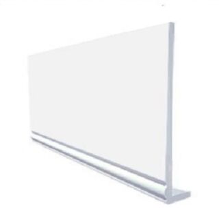 Swish Ogee Fascia Board 225mmx5M White