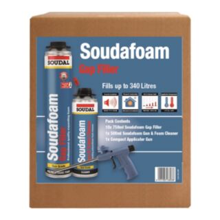 Soudal Soundafoam Gap Filler Combi Box