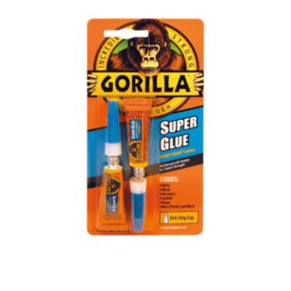 Gorilla 2 X 3Gm Super Glue Twin Pack