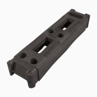 Rubber Block Base For Site Fence Panel